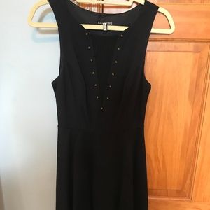 Express A-Line Black Dress